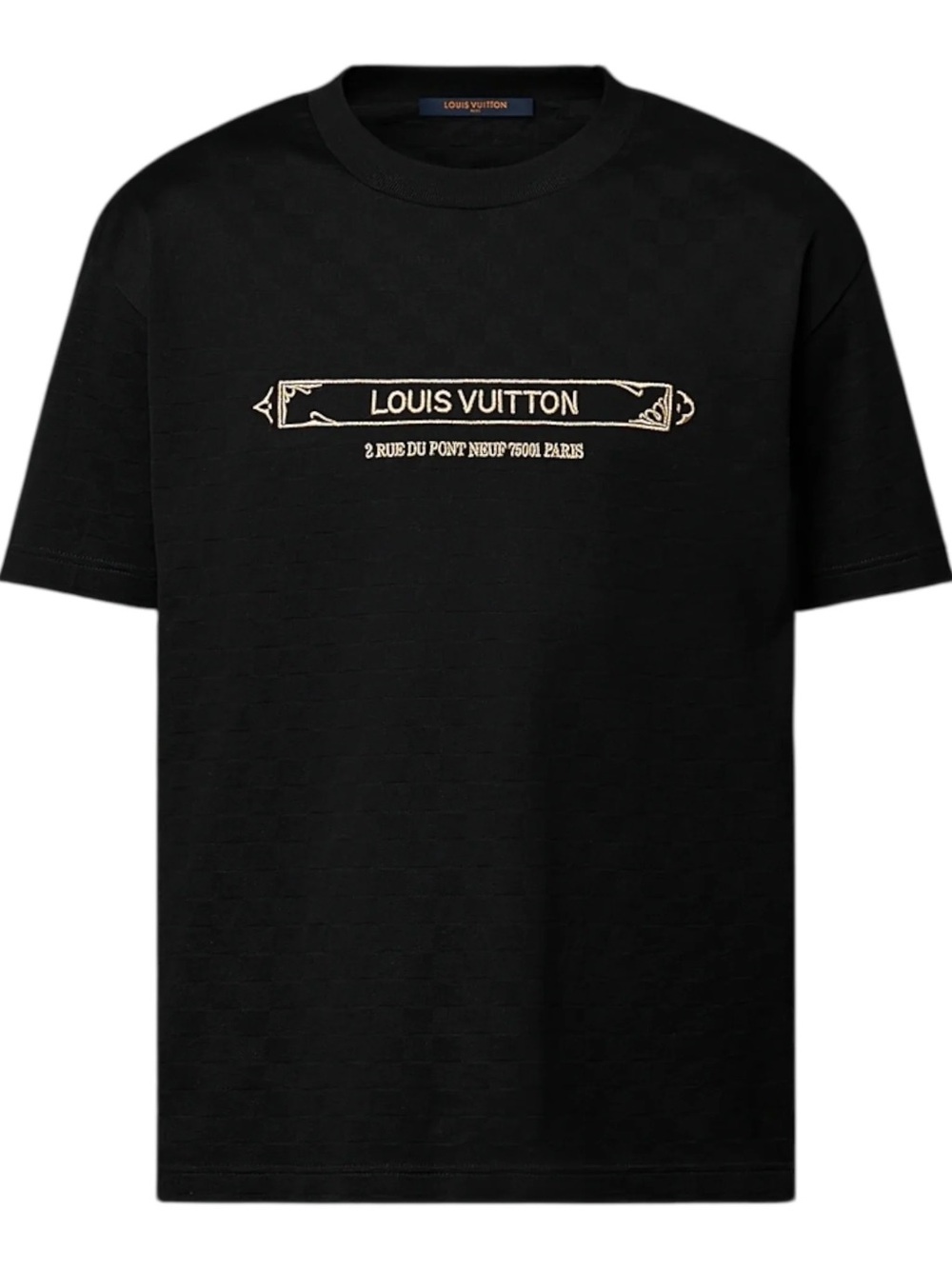 Louis Vuitton Embellished Damier Pique T-Shirt